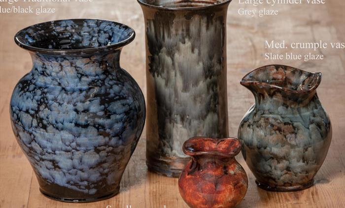 Pottery made by hand at Ewenny Pottery